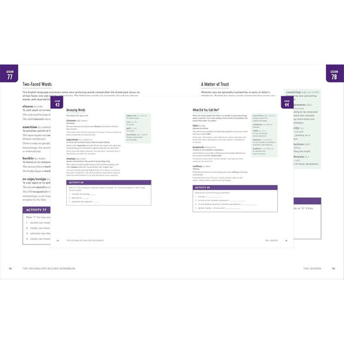The Vocabulary Builder Workbook