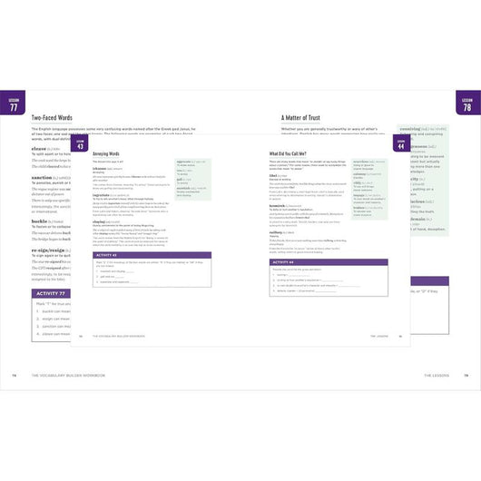 The Vocabulary Builder Workbook