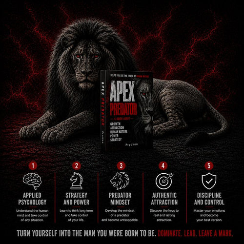 Prycken APEX PREDATOR: Master Human Nature, Power, Attraction & Strategic