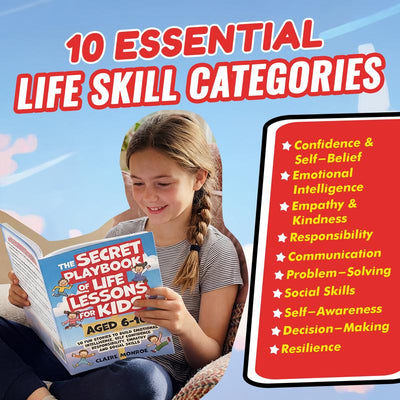 Claire Monroe The Secret Playbook of Life Lessons for Kids Ages 6-10
