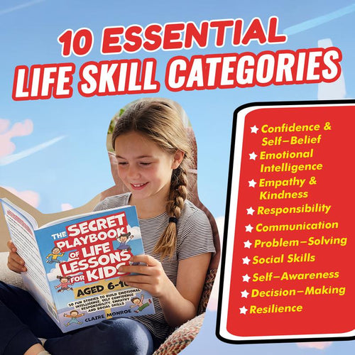 Claire Monroe The Secret Playbook of Life Lessons for Kids Ages 6-10