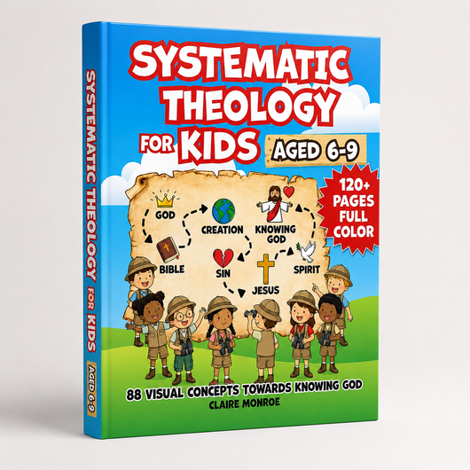 Systematic Theology for Kids Ages 6–9: 88 Visual Lessons with Bible Verses & Reflection Questions