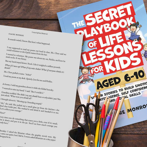 Claire Monroe The Secret Playbook of Life Lessons for Kids Ages 6-10
