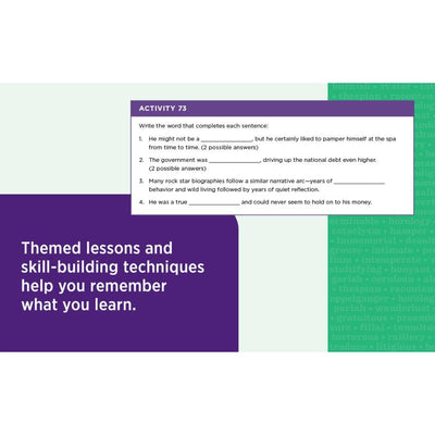 The Vocabulary Builder Workbook