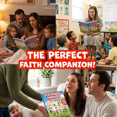 Systematic Theology for Kids Ages 6–9: 88 Visual Lessons with Bible Verses & Reflection Questions