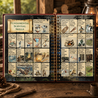 The Lost Skills of Independence Book | 200 Life-Saving Skills for Home Projects